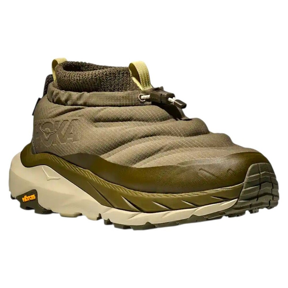 Hoka One Kaha 2 Frost Moc GTX Mens Sz 9 Trail Shoes Antique Olive/Spruce Green